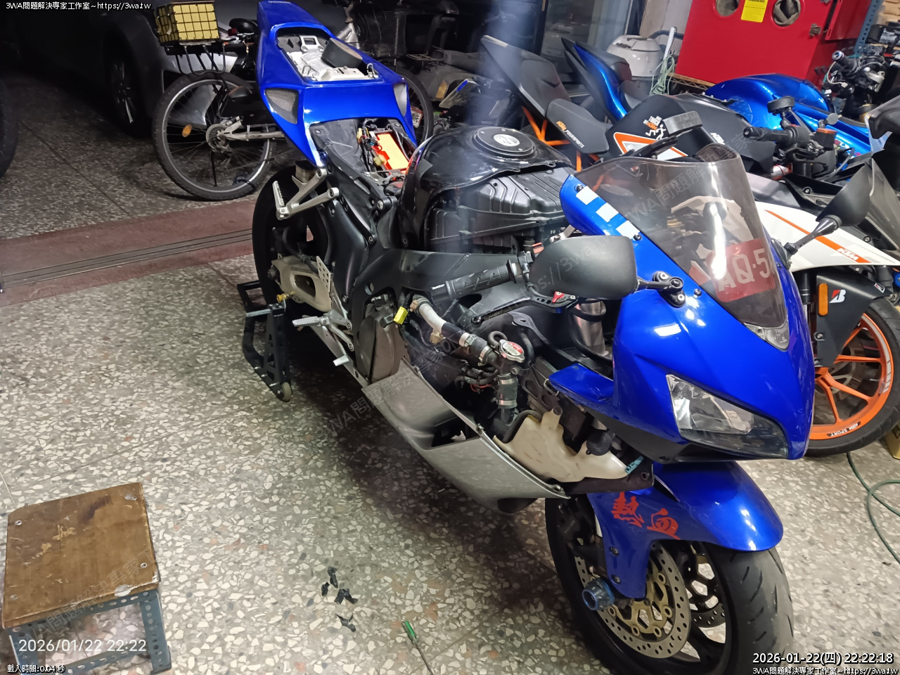 CBR1000RR 顧路，汽油泵沒動作